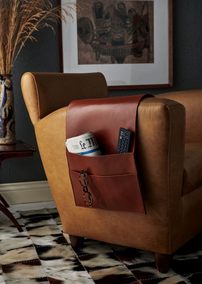 NOVA Leather Sofa Organizer