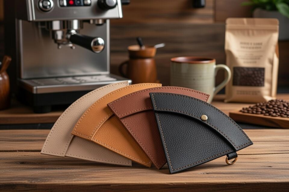 Leather Coffee Filter Holder