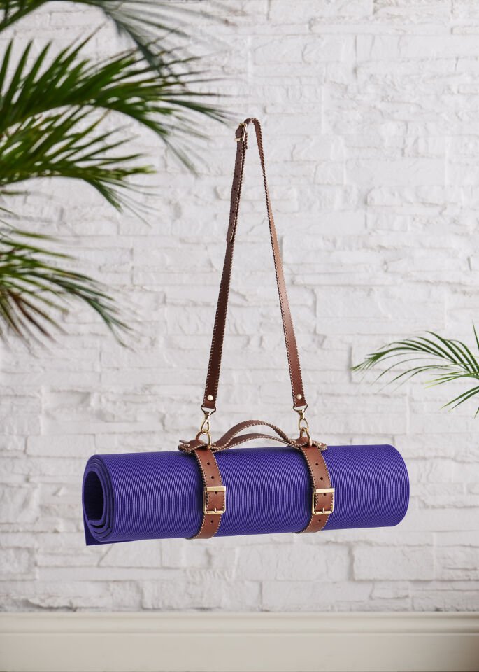Leather Yoga Mat Carrying Strap