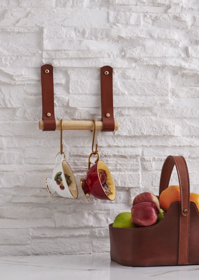 Gardin Leather – Deri Fincan Askısı